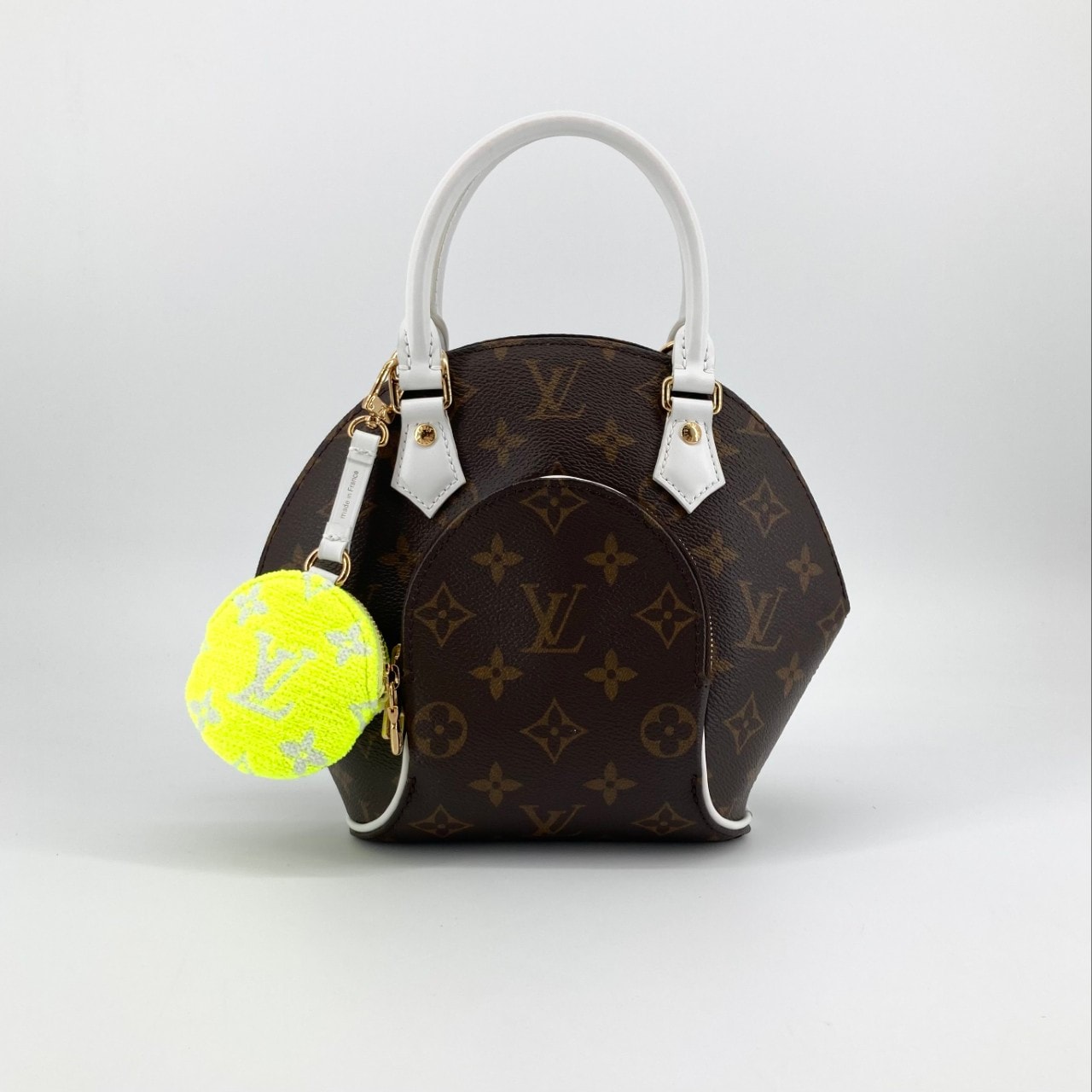 LOUIS VUITTON(ルイ・ヴィトン) LV マッチ モノグラム エリプス BB 2WAY ポーチ付 M20752 ハンドバッグ ブラウン×ホワイト
