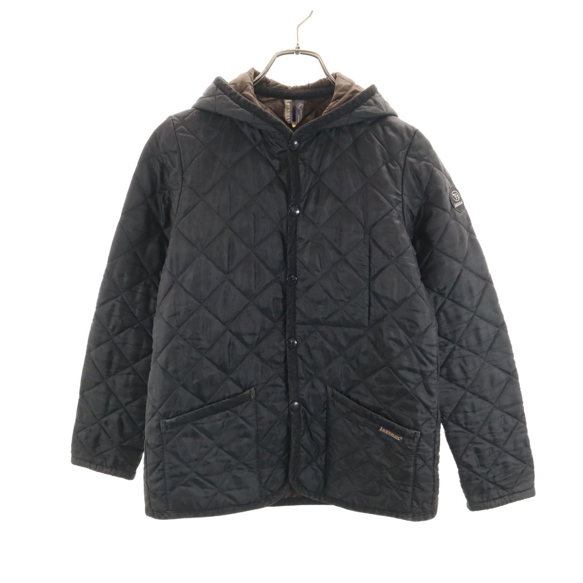 LAVENHAM ラベンハム イングランド製 キルティングジャケット 36 ブラック 中綿