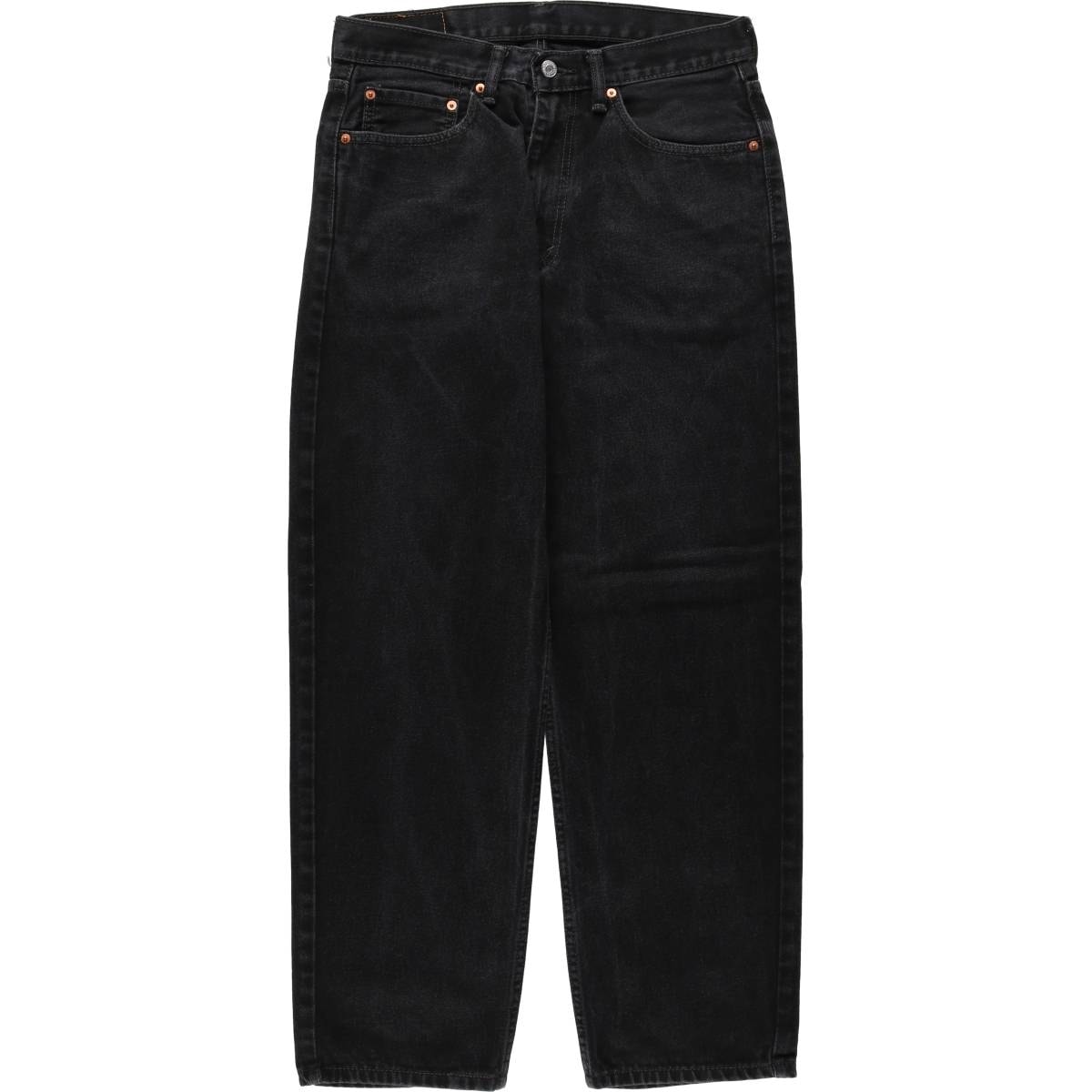 古着 リーバイス Levi's 550 ブラックデニム テーパードデニムパンツ メンズw32相当/eaa663164