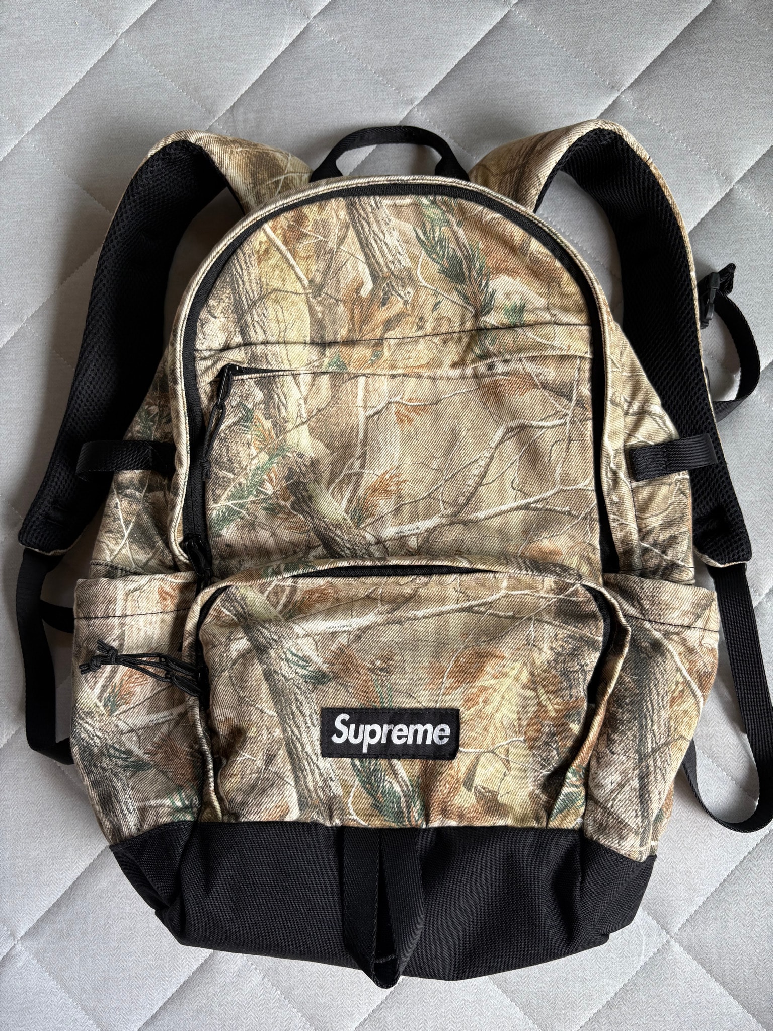 Supreme Denim Backpack "Realtree AP Camo"