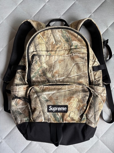 Supreme Denim Backpack "Realtree AP Camo"