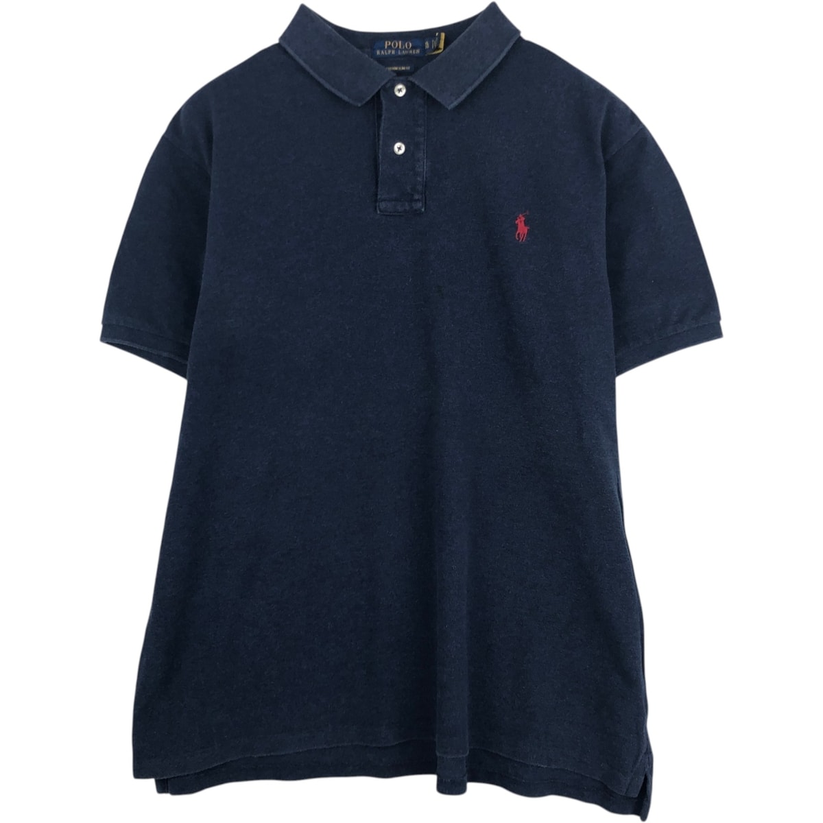 古着 ラルフローレン Ralph Lauren POLO RALPH LAUREN CUSTOM SLIM FIT 半袖 ポロシャツ メンズXL相当/eaa626575