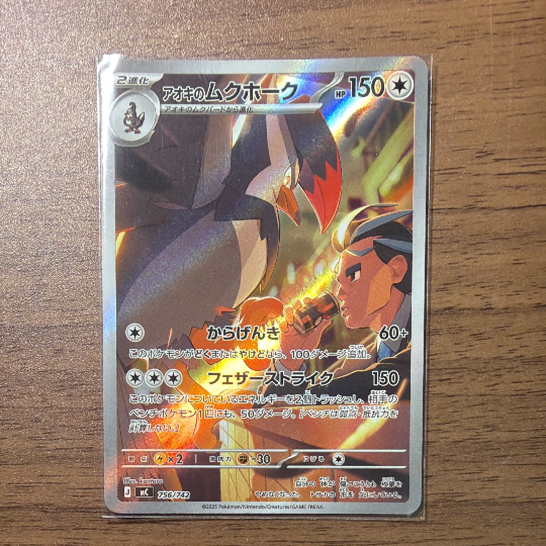 PSA10】アオキのムクホーク AR仕様 [MC 756/742](スタートデッキ100