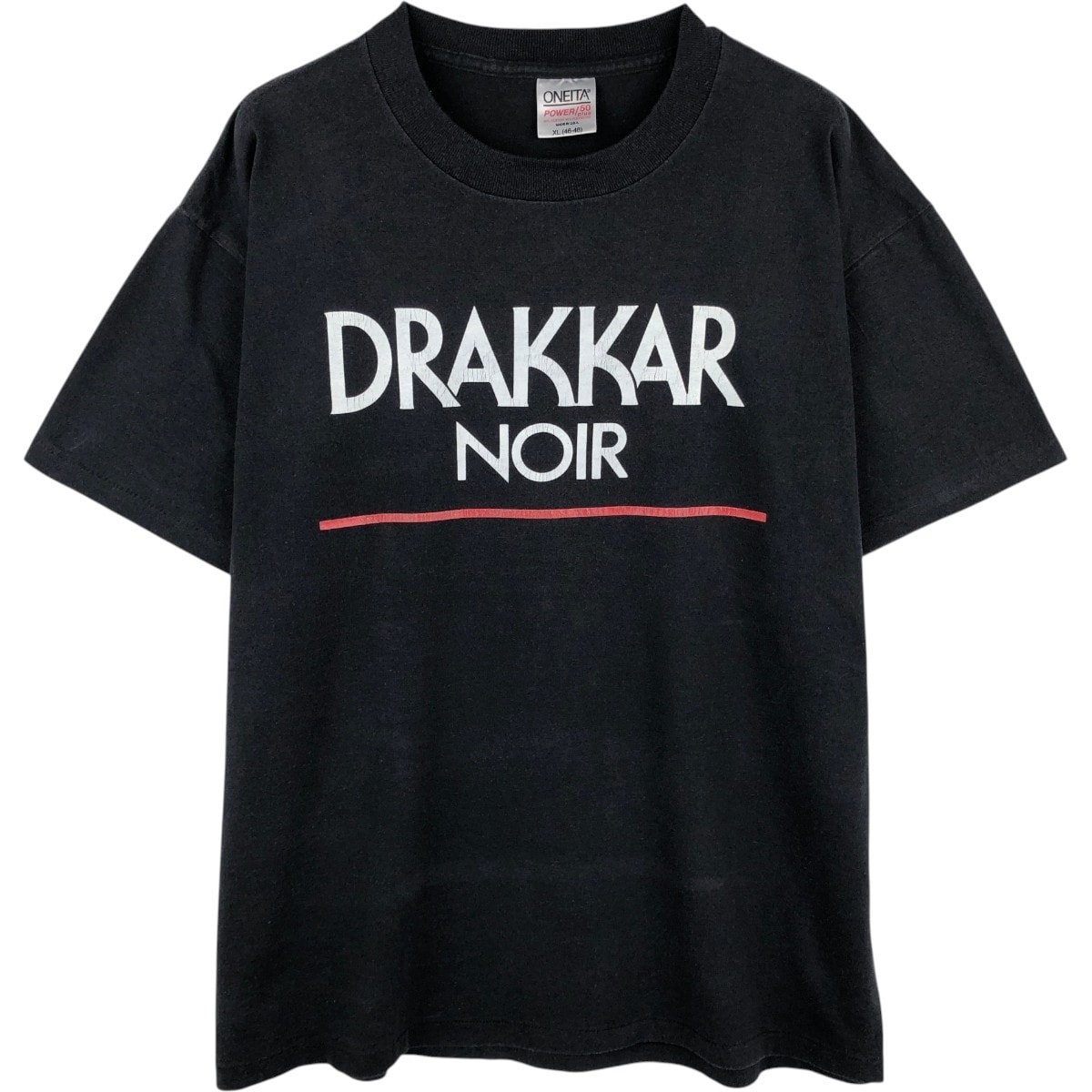 古着 90年代 オニータ ONEITA DRAKKAR NOIR ドラッカーノワール 香水 アドバタイジングTシャツ USA製 メンズXL相当 ヴィンテージ/eaa642674