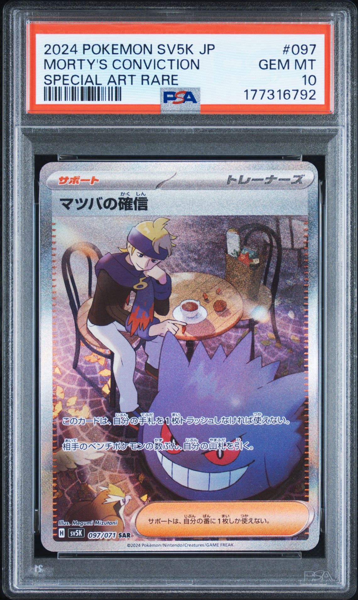 マツバの確信 SAR [SV5K 097/071](拡張パック「ワイルドフォース」)
