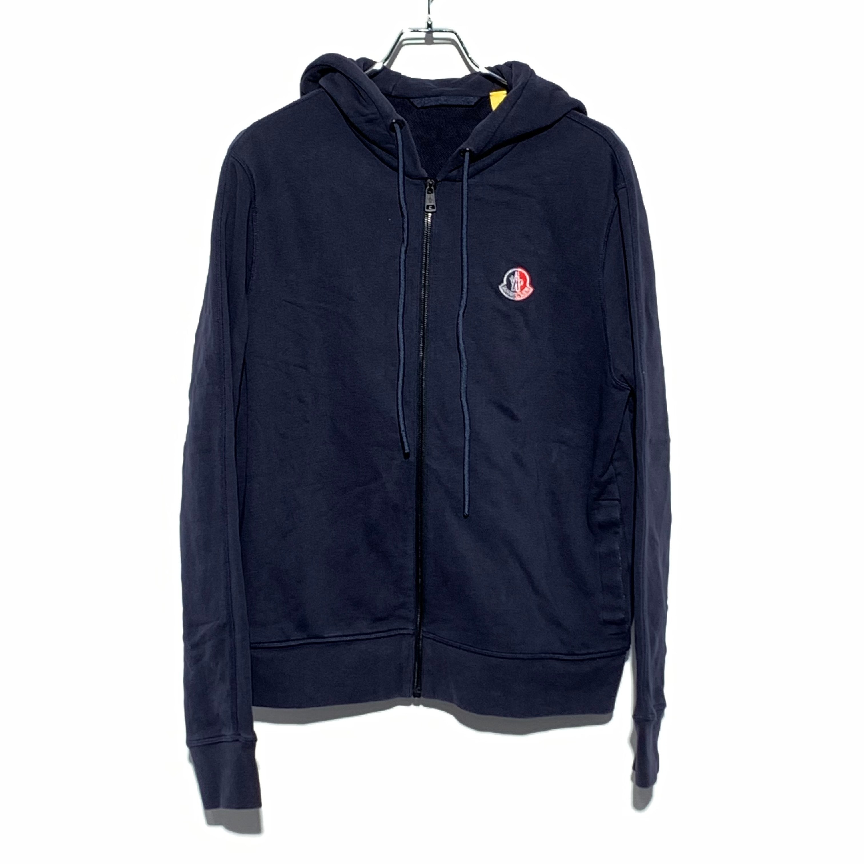 MOCLER GENIUS zip up hoodie navy 2021