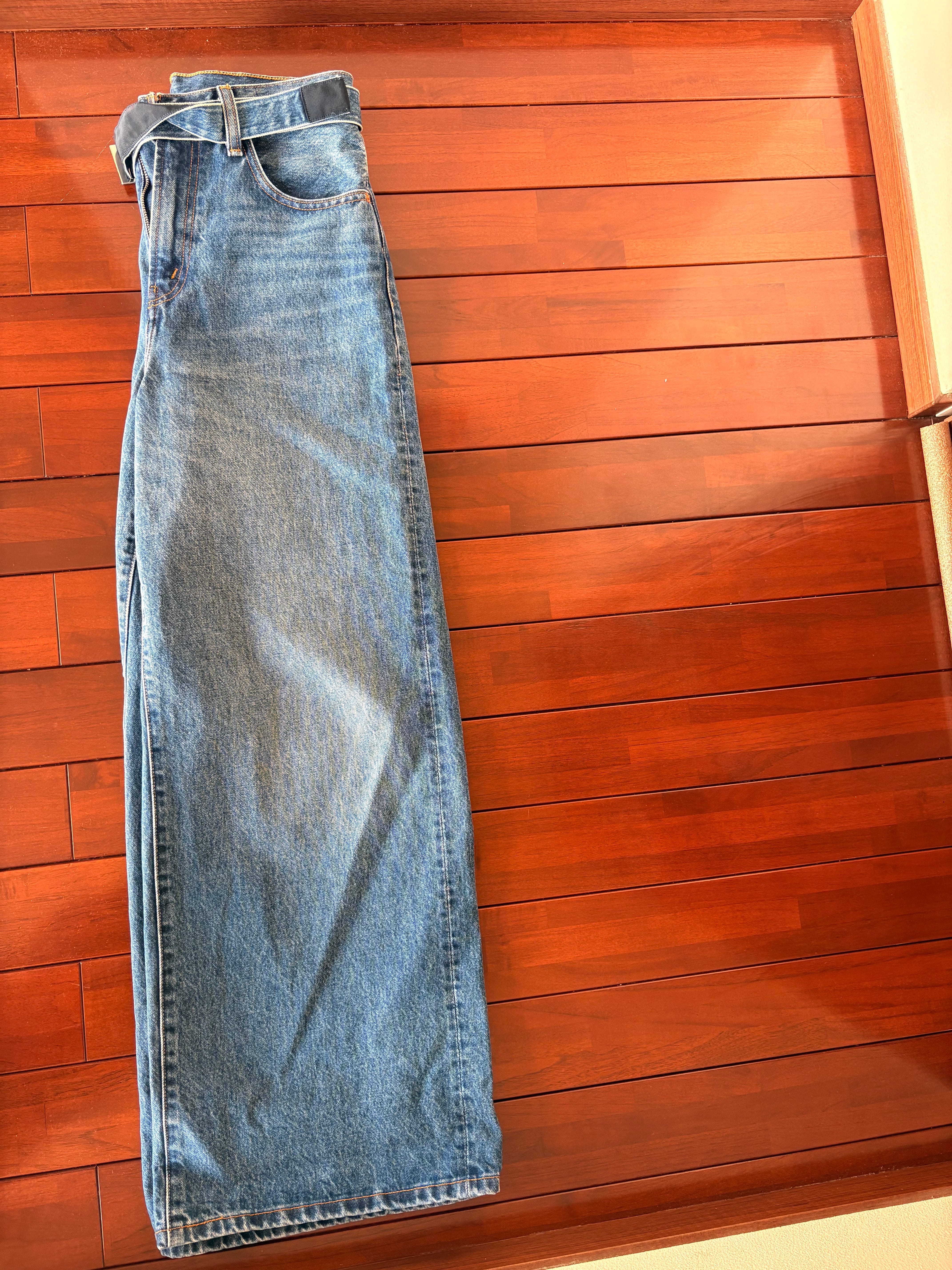 sacai x LEVI'S Denim Pants "Blue"