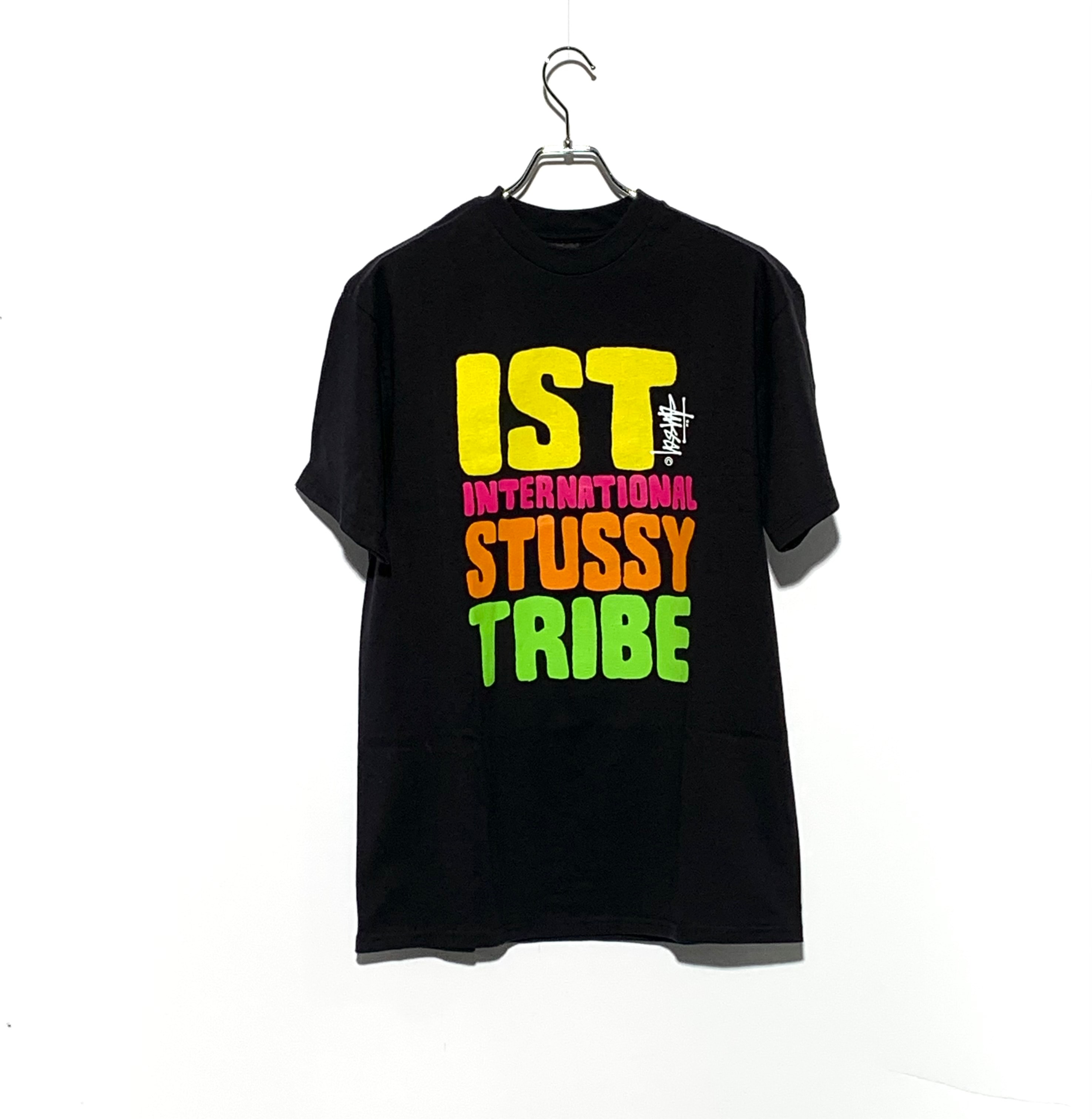 STUSSY international tribe tee Black