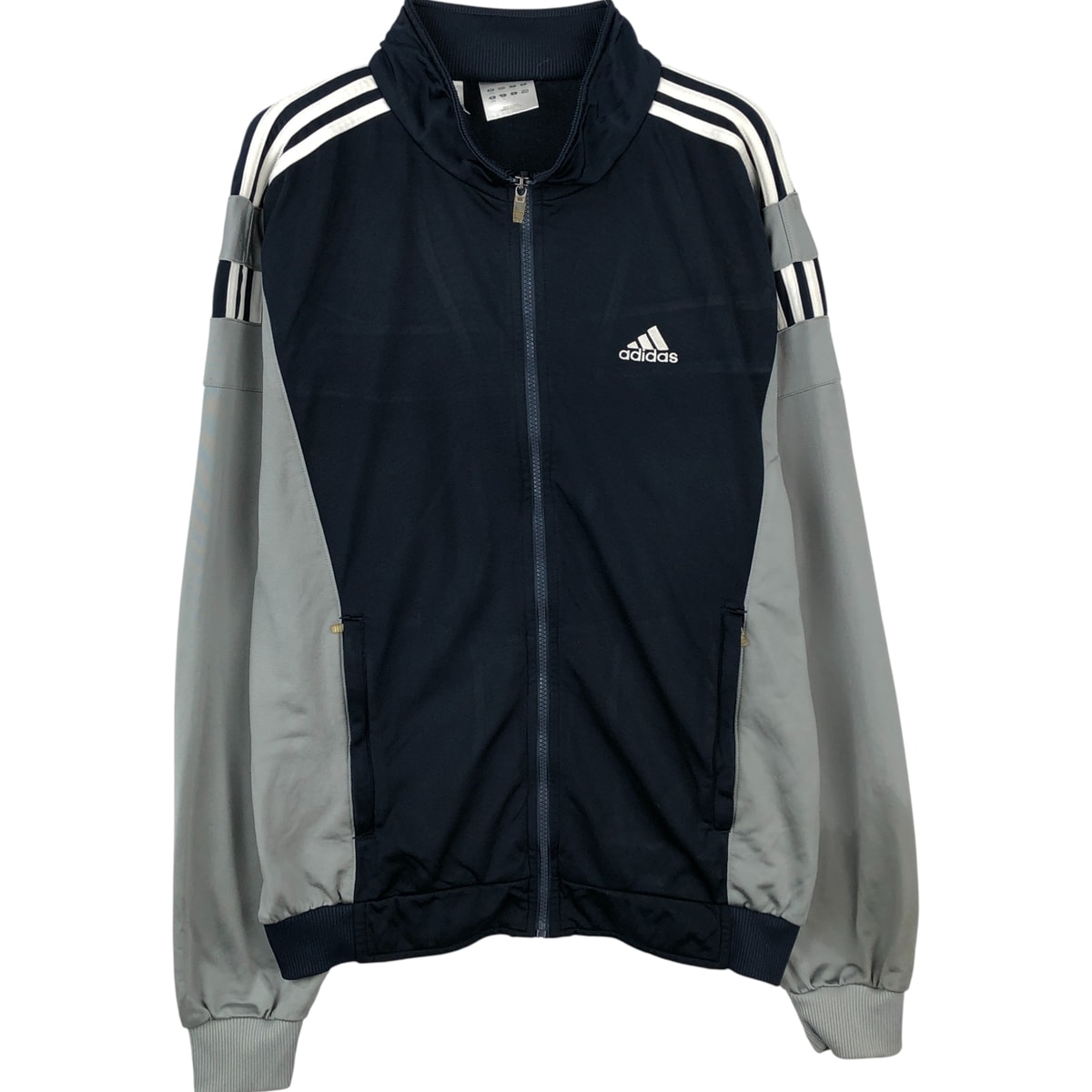 古着 00年代 アディダス adidas バックロゴ ジャージ トラックジャケット メンズL相当/eaa612686