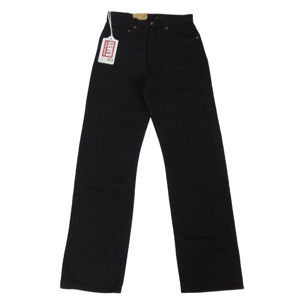 Levi's リーバイス 50701-0028 LVC 50年モデル 701 加工 レディース ブラックデニム パンツ ジーンズ ブラック系 28【新古品】【未使用】【中古】