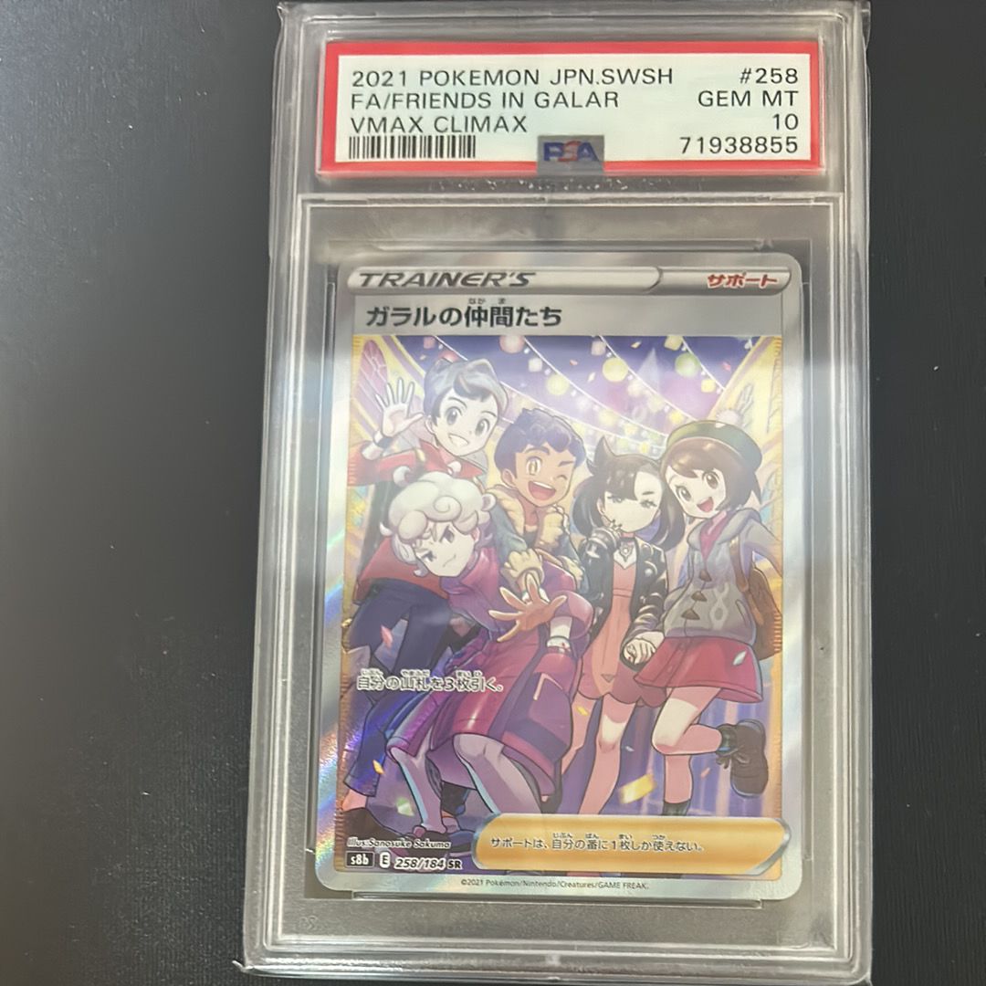ガラルの仲間たち SR[S8b 258/184](ハイクラスパック「VMAXクライマックス」)