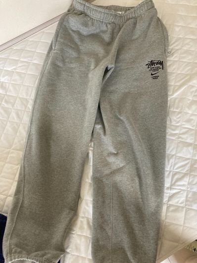 Nike x Stussy International Sweatpants (US Size) "Grey" DC4227-050