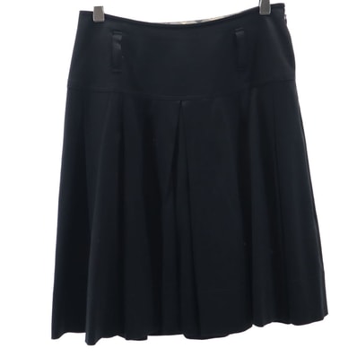 BURBERRY LONDON バーバリーロンドン 三陽商会 ミニ丈 スカート 38 ブラック