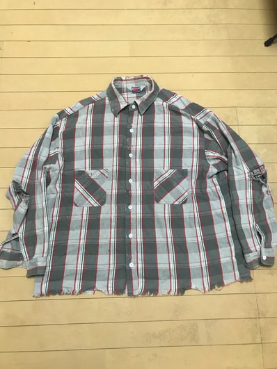 SAINT Mxxxxxx Shermer Academy Flannel Shirt "Red/Brown"