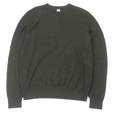 極美品 ベルルッティ
ニット カーキ メンズ M