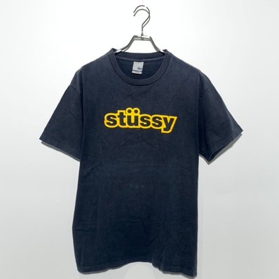 Stussy 00's old Logo Tee "Navy"