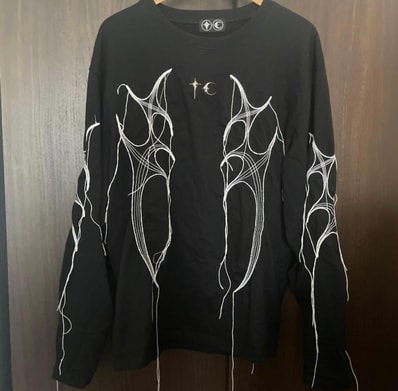 THUG CLUB Tribal Tree Sleeve "Black White"