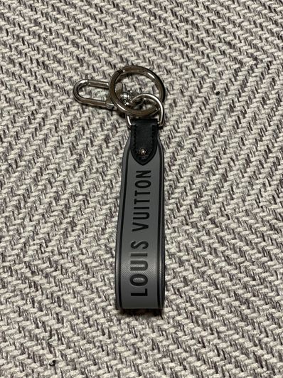 Louis Vuitton Capital LV Bag Charm And Key Holder "Gray"