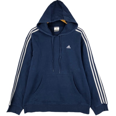 古着 00年代 アディダス adidas スウェットプルオーバーパーカー メンズM相当/eaa482589