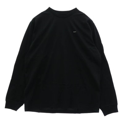 Supreme シュプリーム Tシャツ Small Box L/S Tee スモール ボックス ロゴ Tシャツ 長袖 ブラック ブラック系 M【美品】【中古】