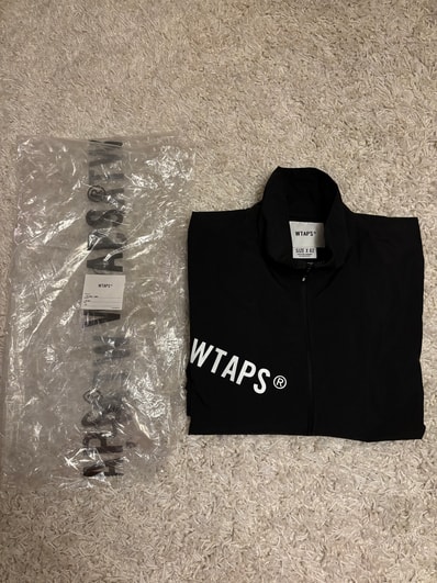 WTAPS Track / Jacket / Nylon. Tussah. Pertex "Black"