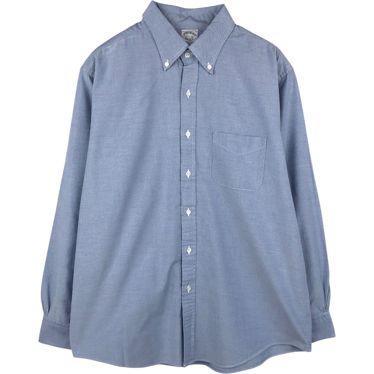 古着 ブルックスブラザーズ Brooks Brothers Est.1818 長袖 ボタンダウンシャツ USA製 メンズL相当/eaa676870