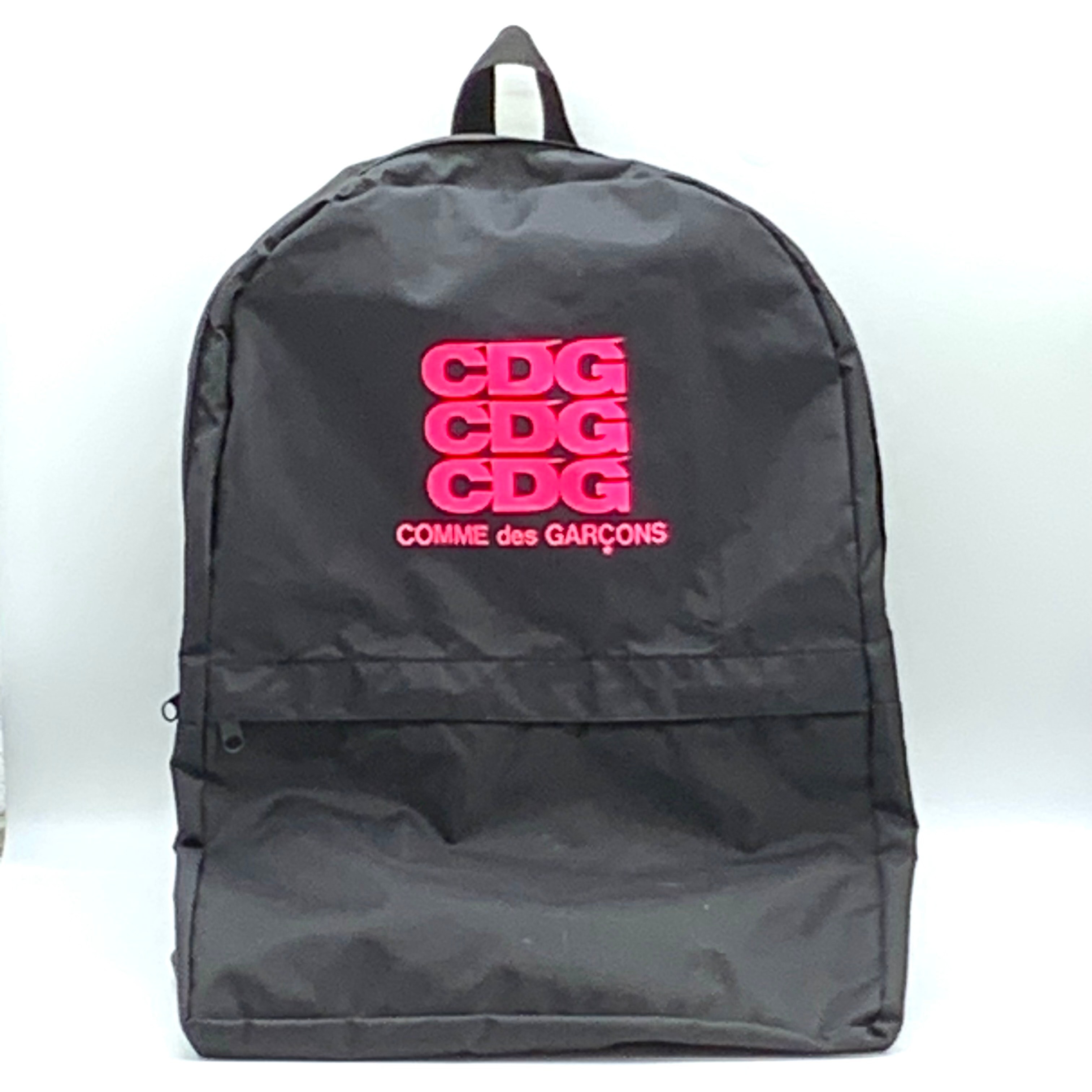 COMME des GARCONS FLUORESCENT PRINTED BACKPACK