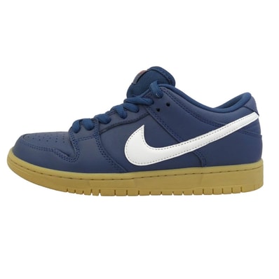 NIKE SB ナイキエスビー FJ1674-400 Dunk Low Pro ISO Orange Label Navy Gum ダンク ロー プロ ISO オレンジレーベル ネイビーガム スニーカー ネイビー系 27cm【中古】