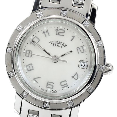 エルメス クリッパー ナクレ CL4.230 レディース 【中古】