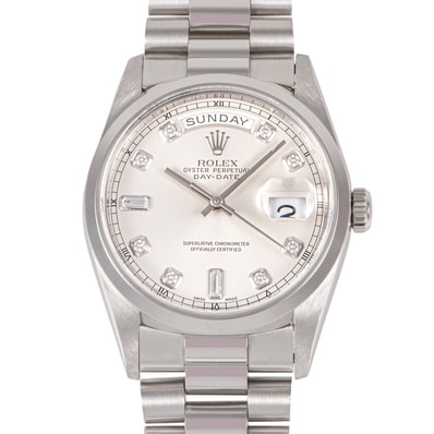 ROLEX ロレックス 18206A A番 Pt950【中古】