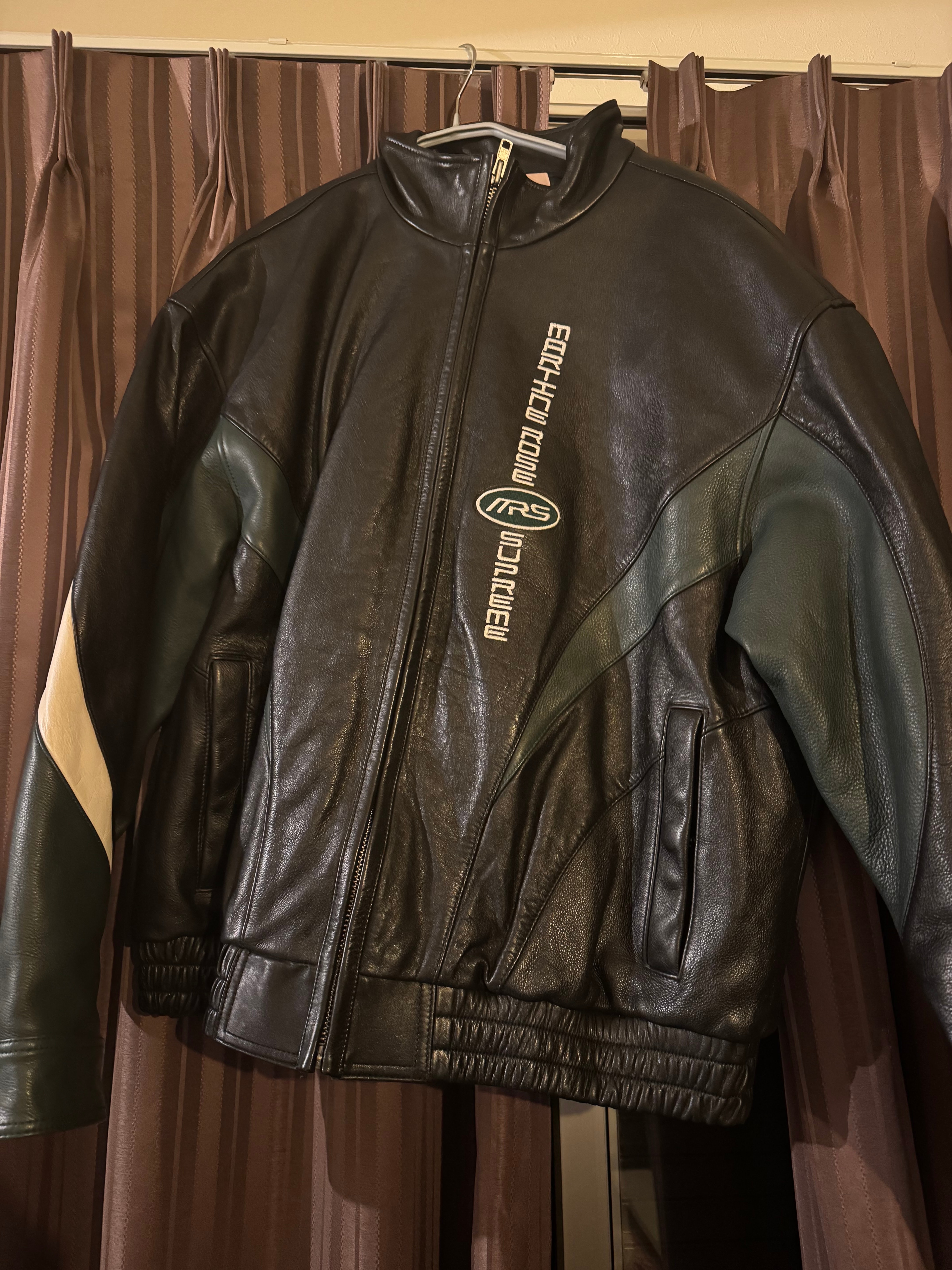 Supreme x Martine Rose Leather Jacket "Black"