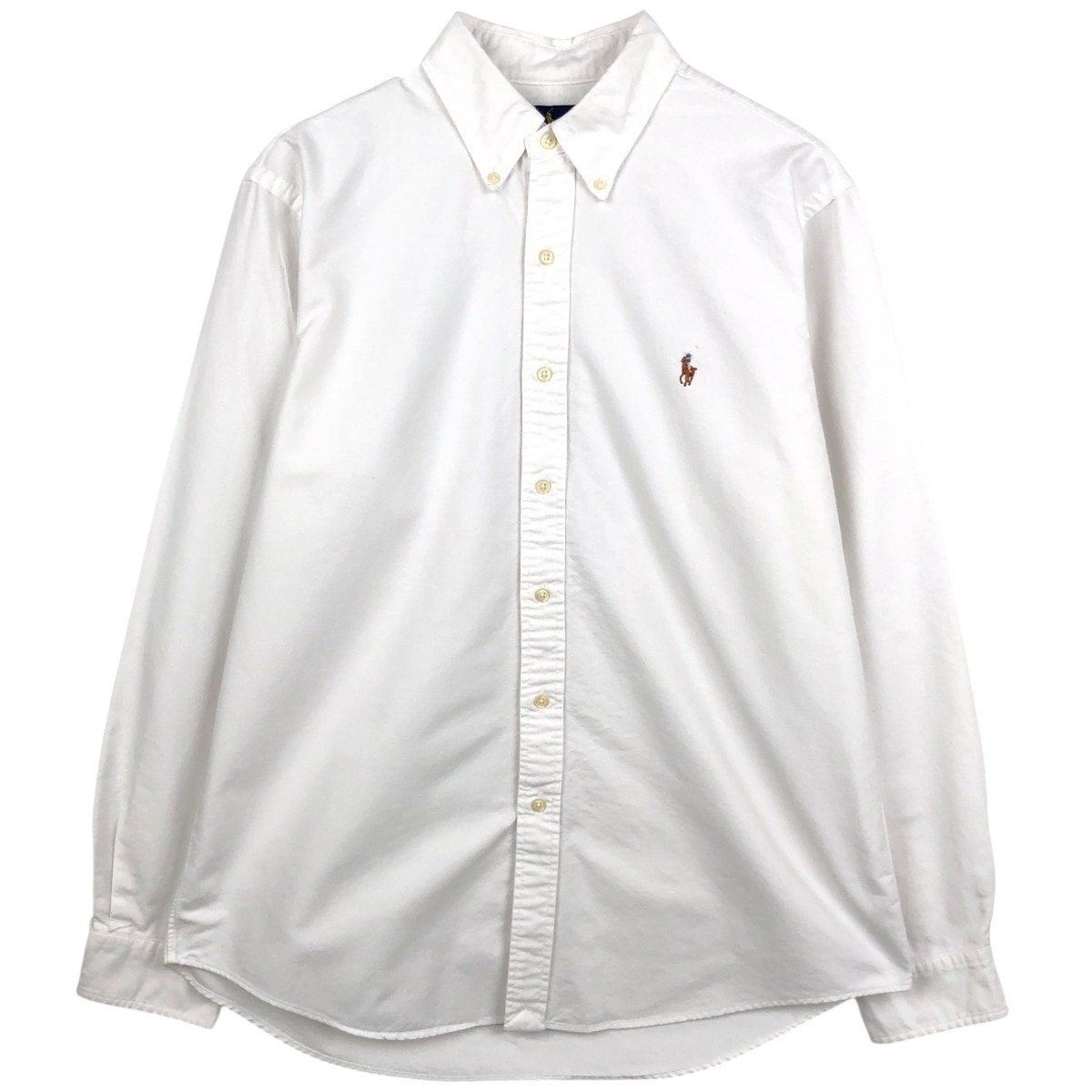 古着 ラルフローレン Ralph Lauren CLASSIC FIT クラシックフィット 長袖 ボタンダウンシャツ メンズL相当/eaa663093