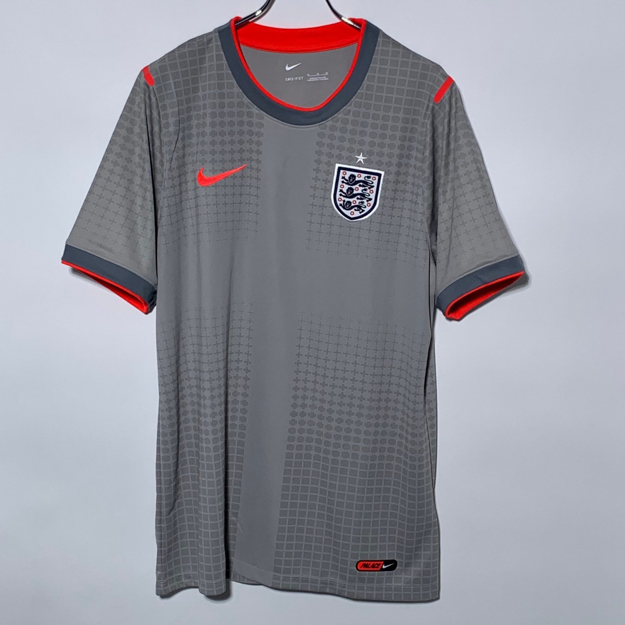 Nike x PALACE X2 World Cup Academy Pro Short-Sleeve Football Top England "Grey"