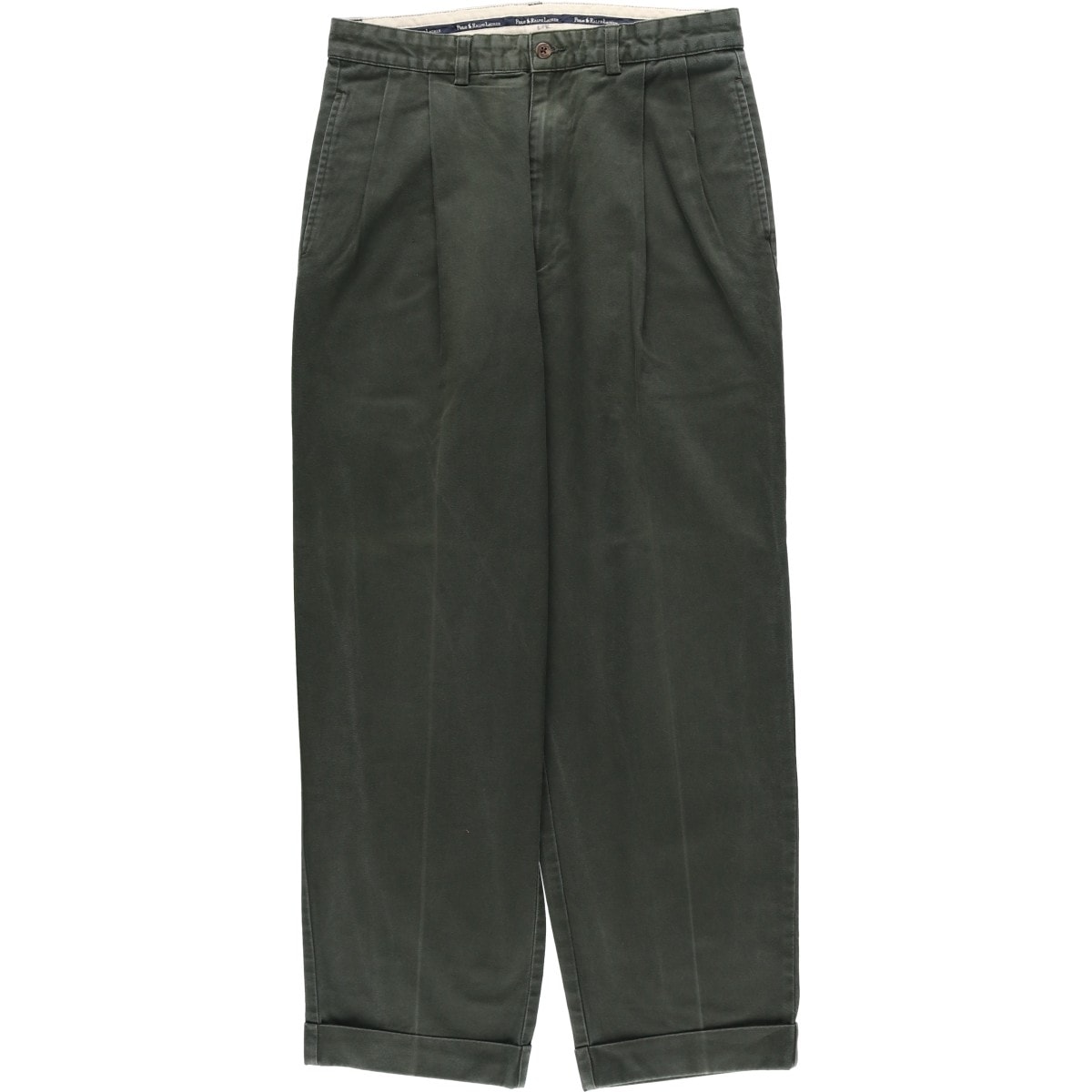 古着 ラルフローレン Ralph Lauren POLO RALPH LAUREN ツータック チノパンツ メンズw31相当/eaa634990