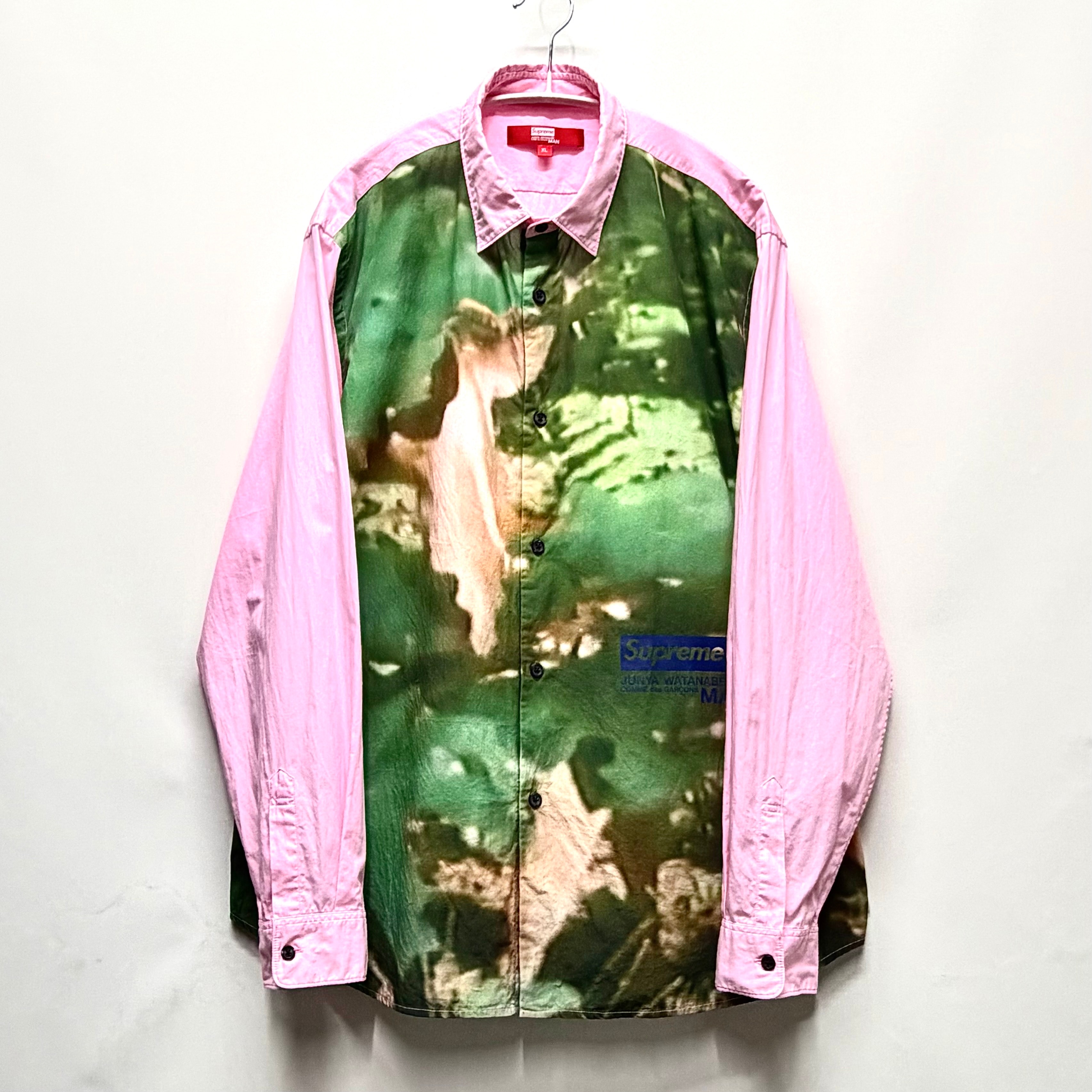Supreme Paneled Velour L/S Polo 