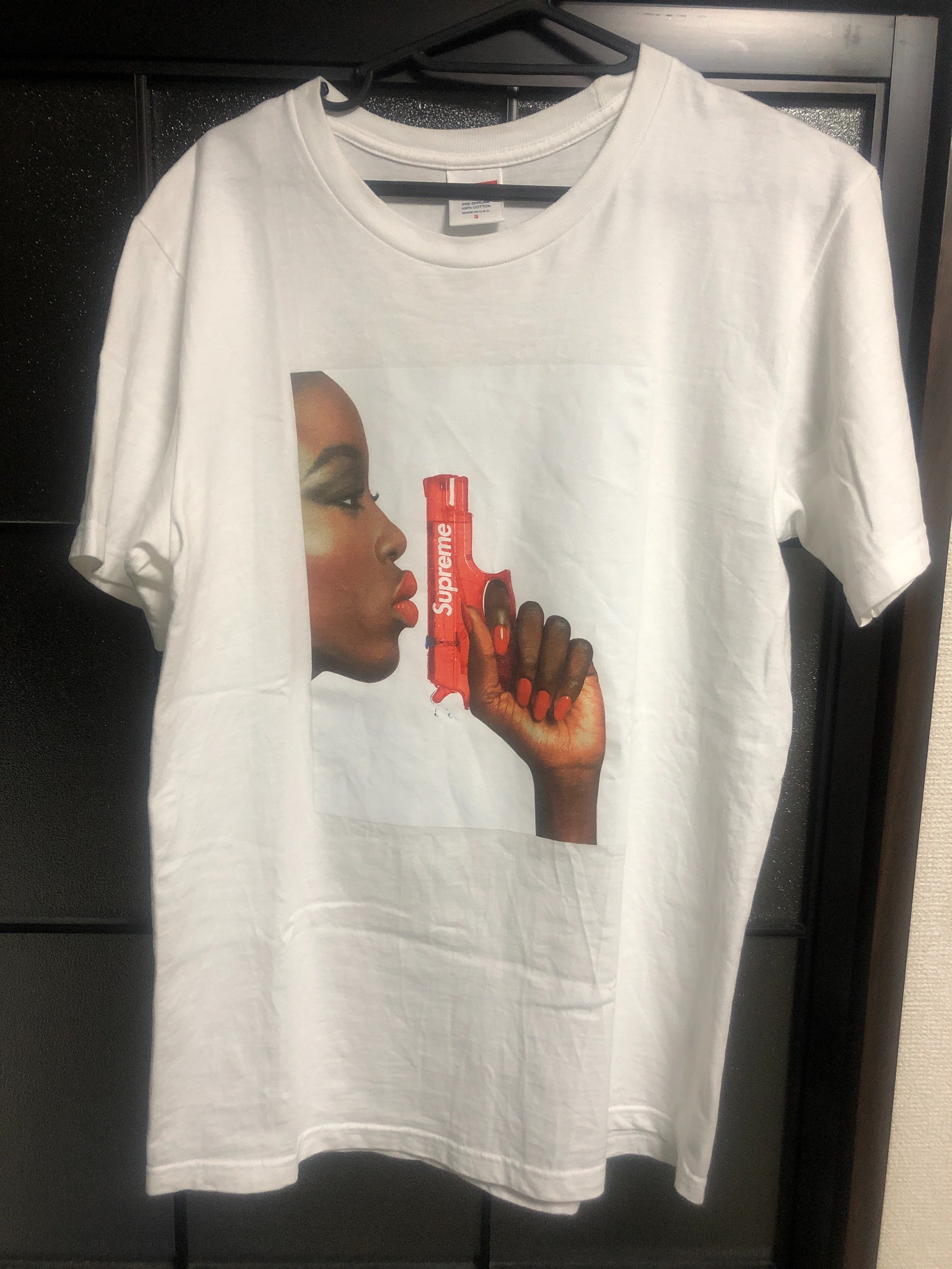 Supreme Water Pistol Tee "White"