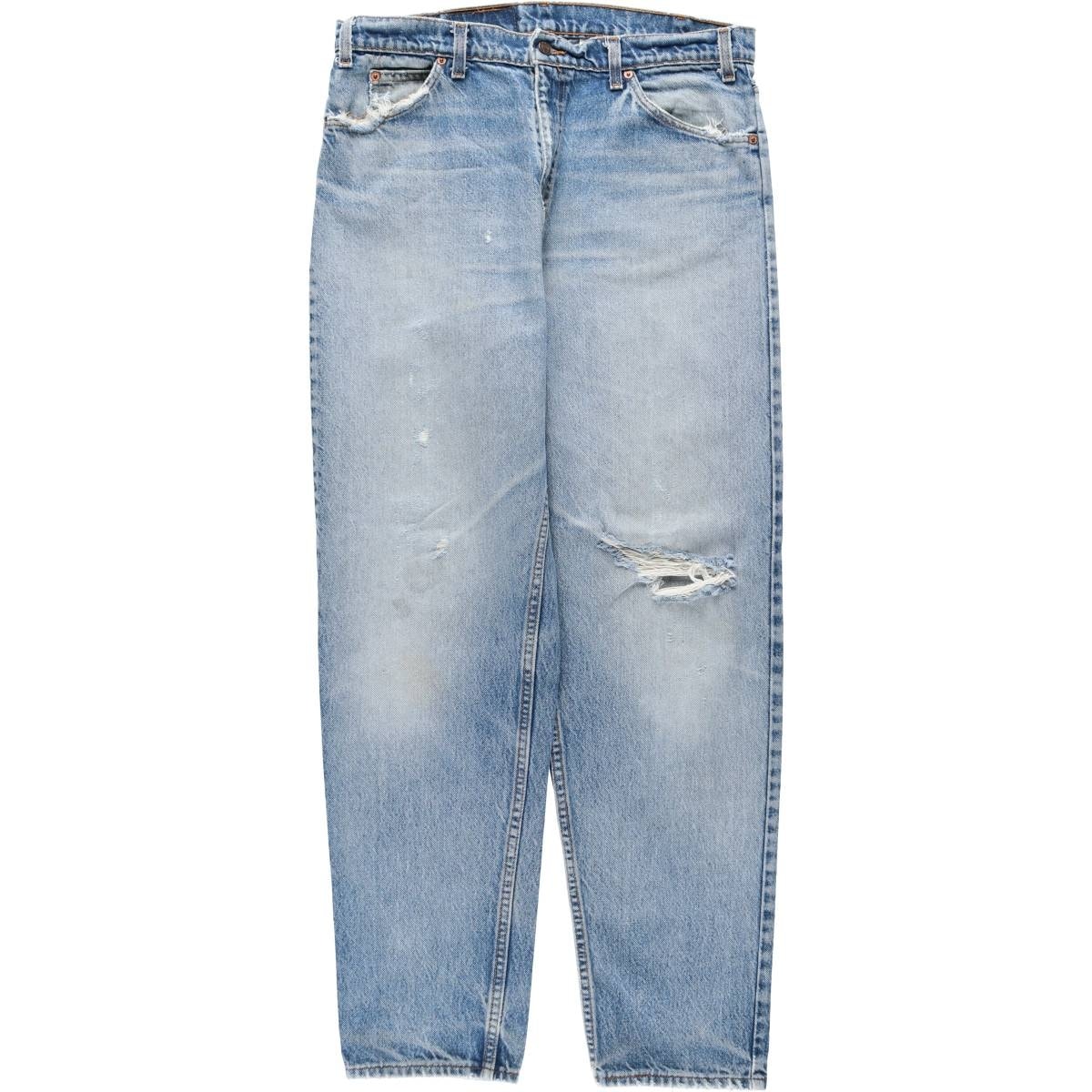 古着 90年代 リーバイス Levi's 550 RELAXED FIT TAPERED LEG オレンジタブ テーパードデニムパンツ USA製 メンズw36相当 ヴィンテージ/eaa633924