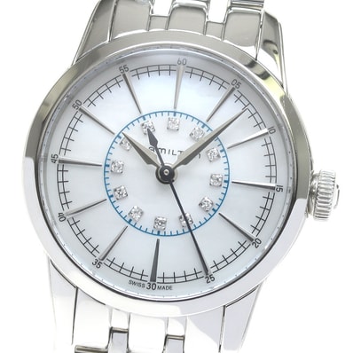 ☆良品 ハミルトン レイルロード H403110 レディース 【中古】