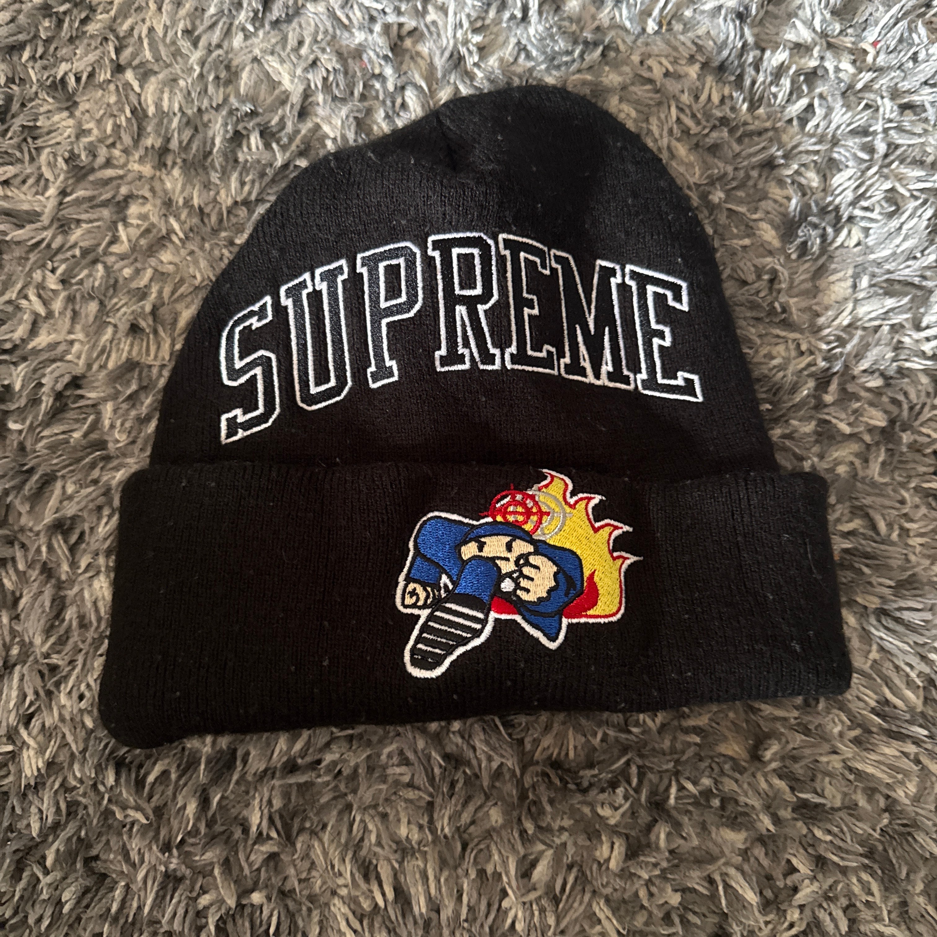 Supreme / Duck Down Music Beanie "Black"