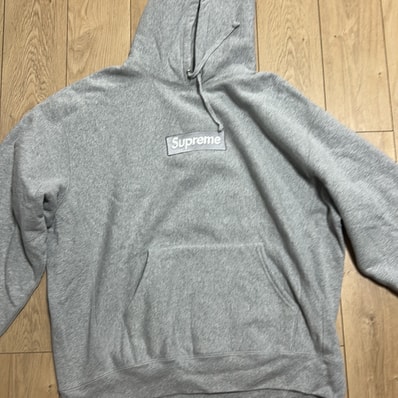 Supreme Box Logo Hooded Sweatshirt "Heather Grey" (24FW)