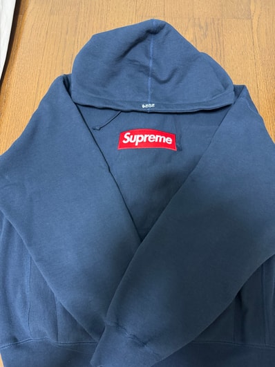 Supreme Box Logo Hooded Sweatshirt "Navy" (24FW)
