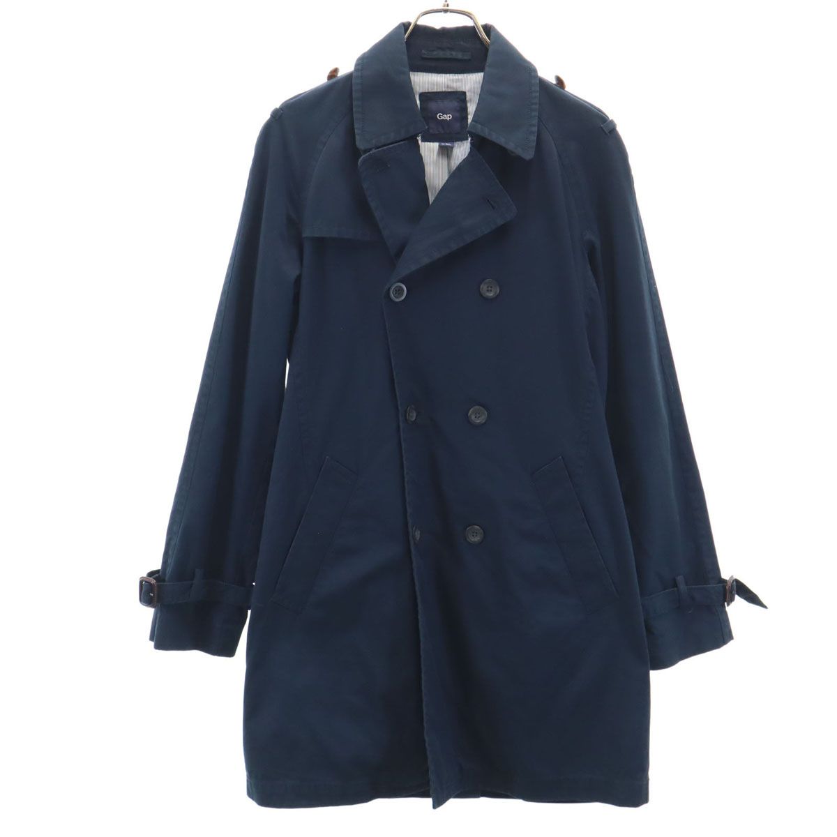 美品❗️【GAP】ギャップ　トレンチコート　XS ネイビーブルー GAP - 美品❗️【GAP】ギャップ トレンチコート XS ネイビー
