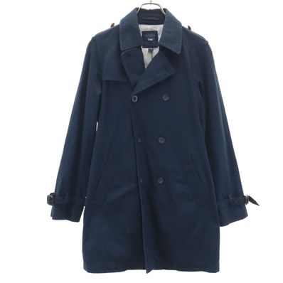 GAP ギャップ トレンチコート S ネイビー