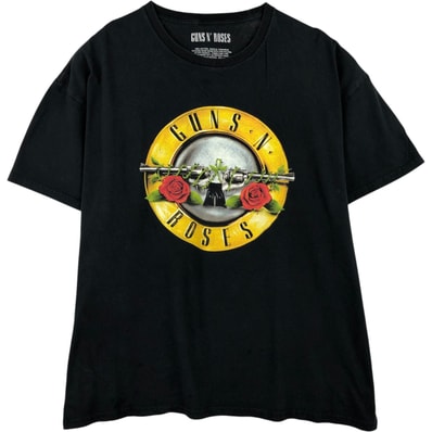 古着 ヘインズ GUNS N' ROSES ガンズアンドローゼズ バンドTシャツ バンT メンズXL相当/eaa648337