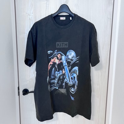 Kith x Marvel X-Men Chopper Vintage Tee "Black"