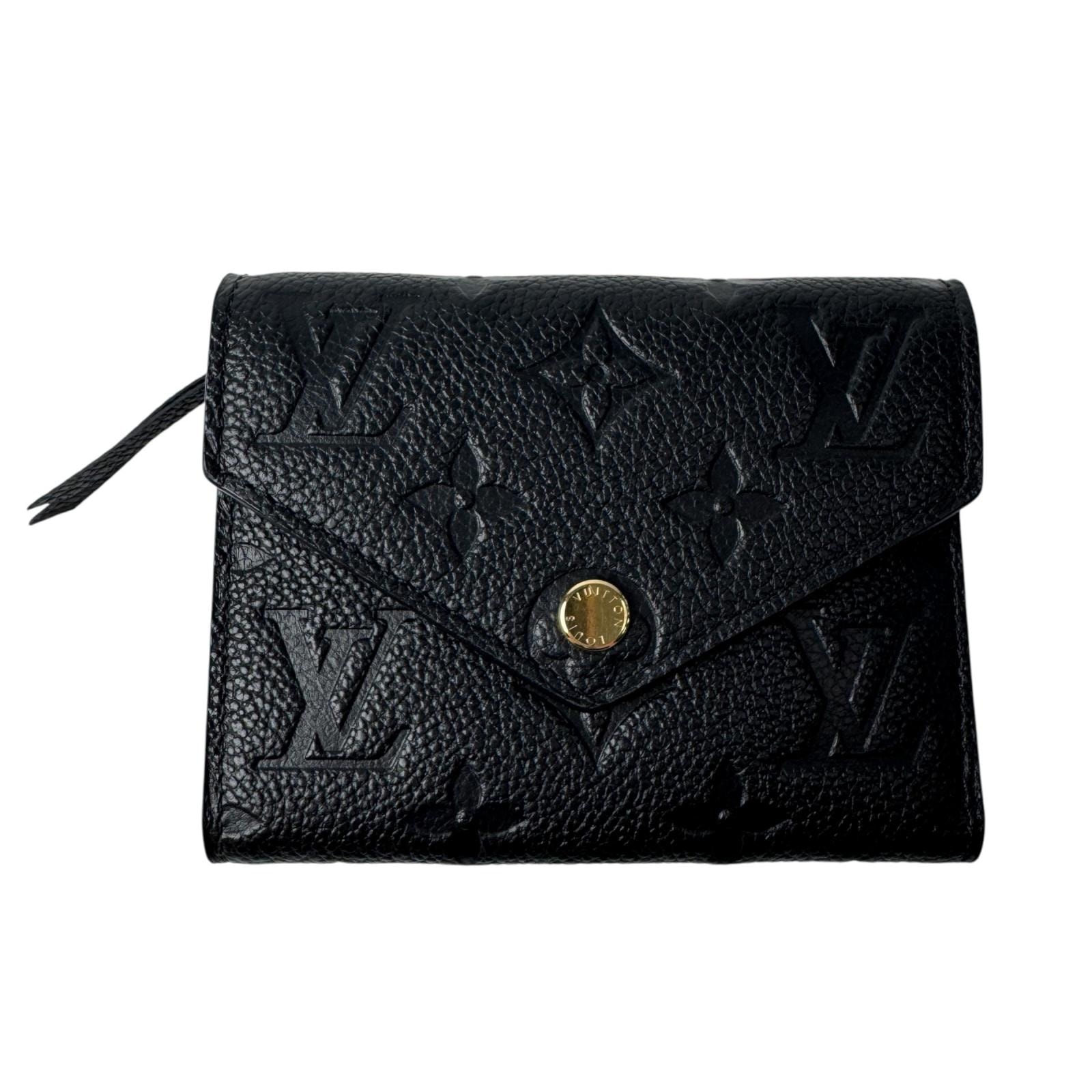 美品 ルイヴィトン LOUIS VUITTON ポルトフォイユ ヴィクトリーヌ モノグラム アンプラント IC レディース