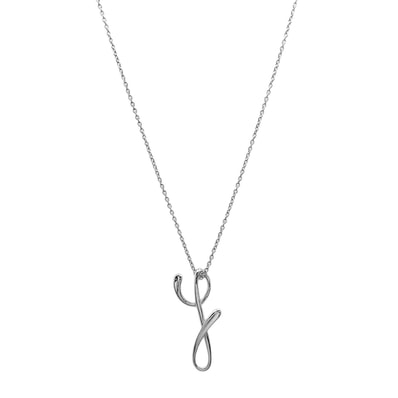 TIFFANY&Co. ティファニー エルサペレッティ レター イニシャル y ネックレス
SV925 シルバー 新品仕上済 レディース
【中古】