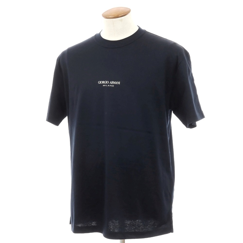 【新品未使用】タグ付き。ジョルジオアルマーニのTシャツ A (未使用に近い)】【中古】ジョルジオアルマーニ GIORGIO ARMANI