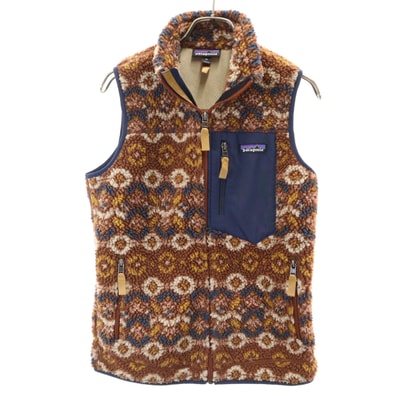 patagonia パタゴニア フリース ベスト XS ブラウン系 アウトドア STY23083FA19