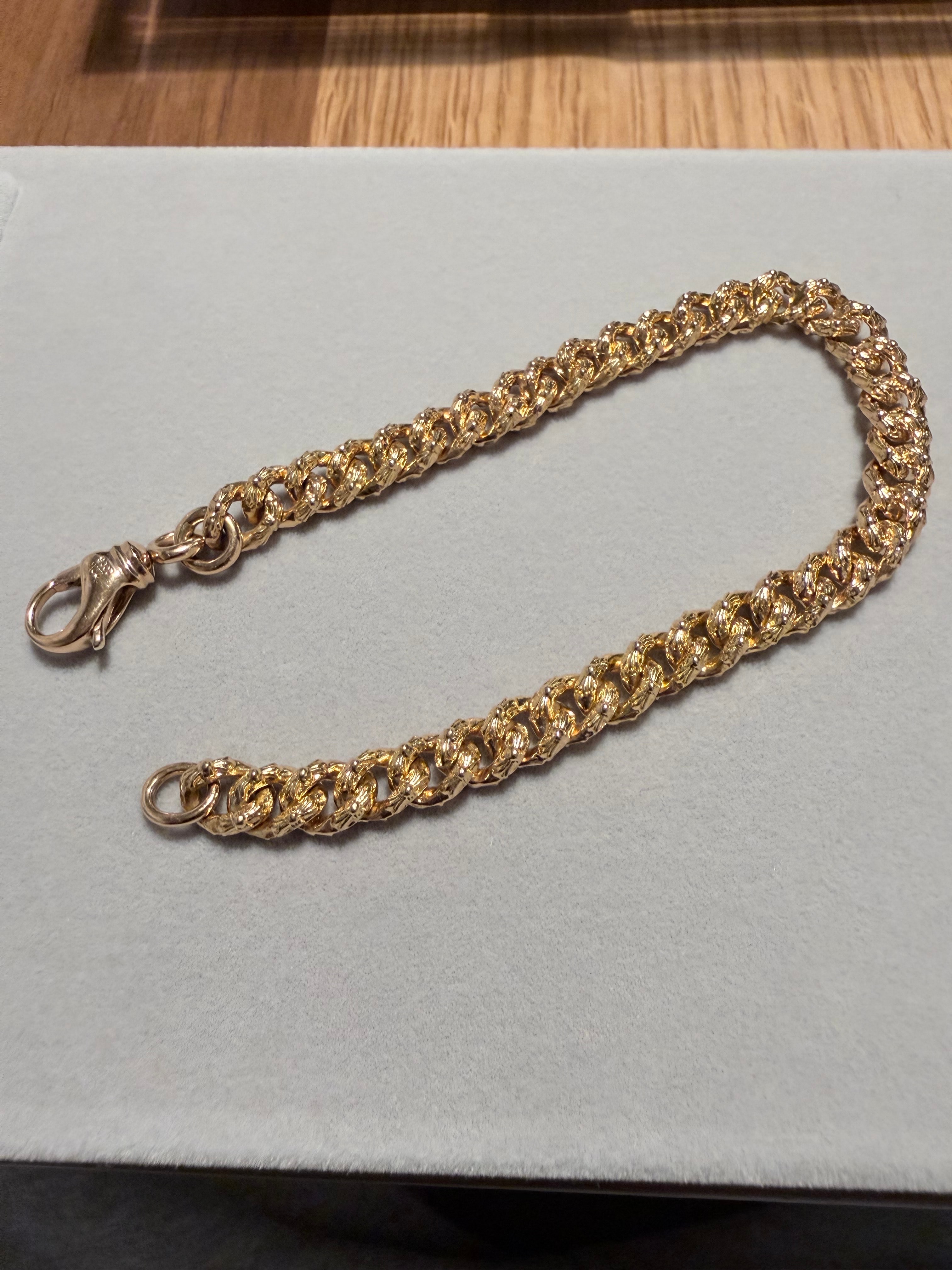 Chrome Hearts 22K Extra Fancy Mini 8 Bracelet "Yellow Gold"